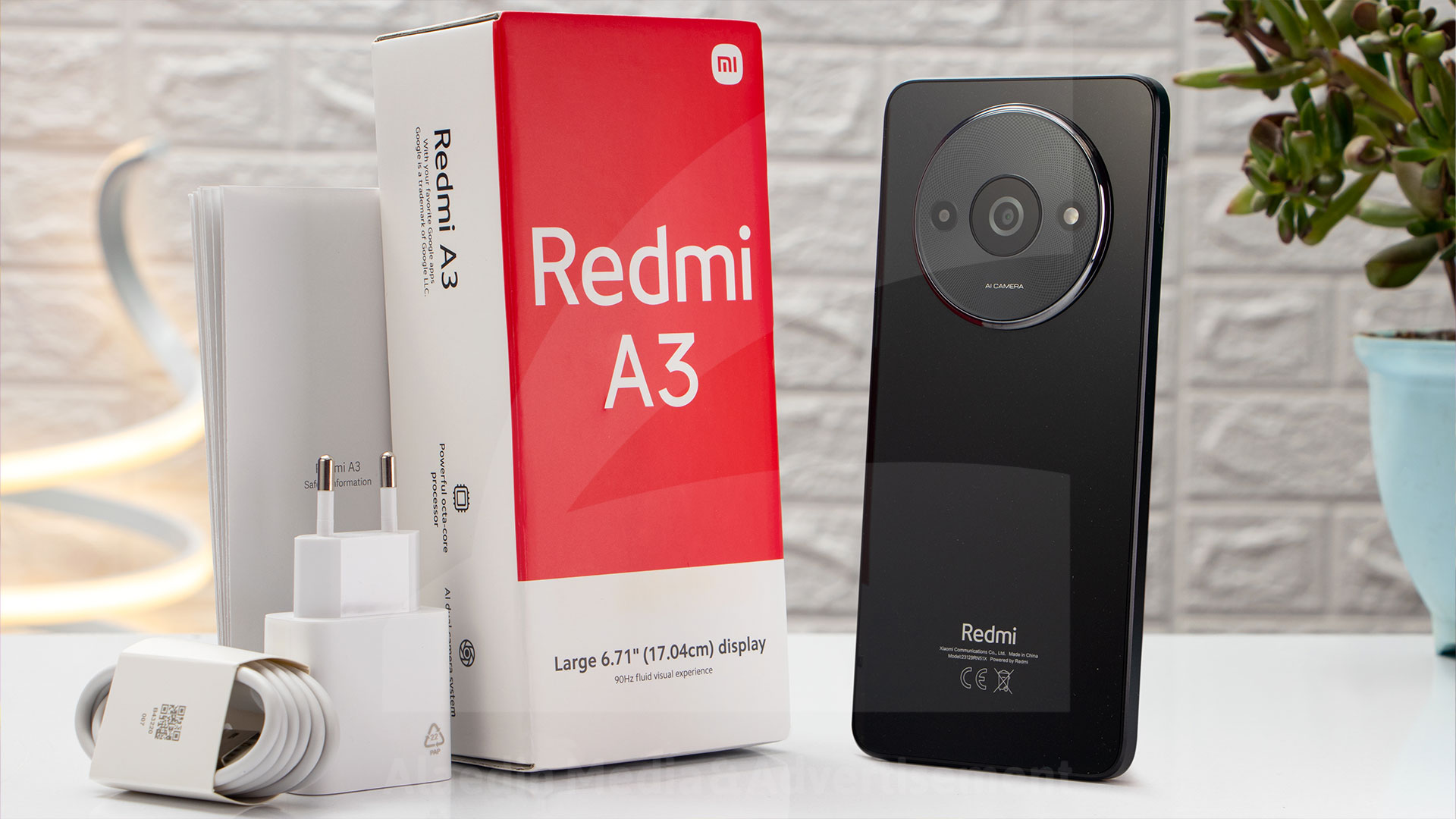 جعبه‌گشایی Redmi A3