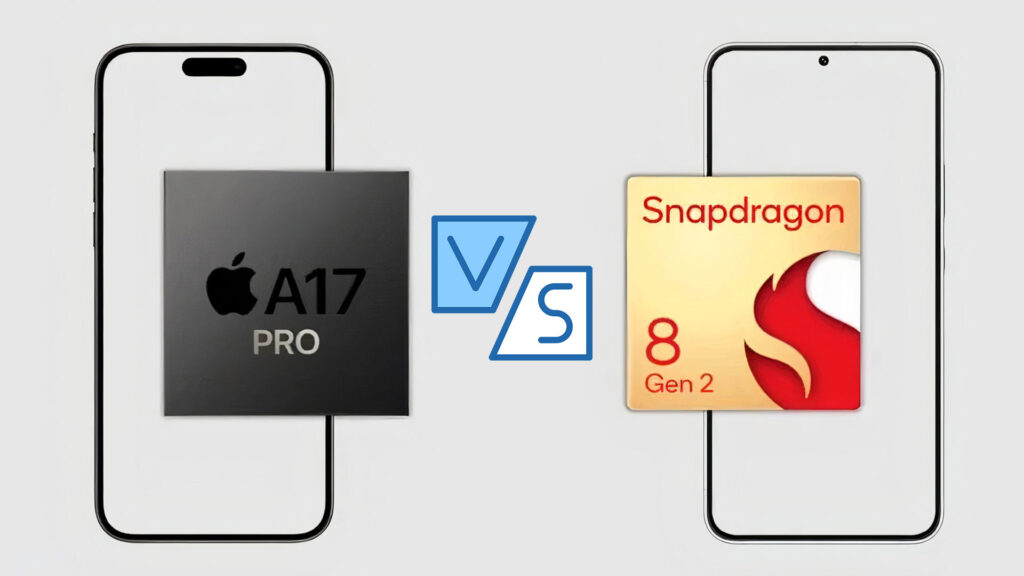 مقایسه اسنپدراگون 8 نسل 3 و A17 Pro