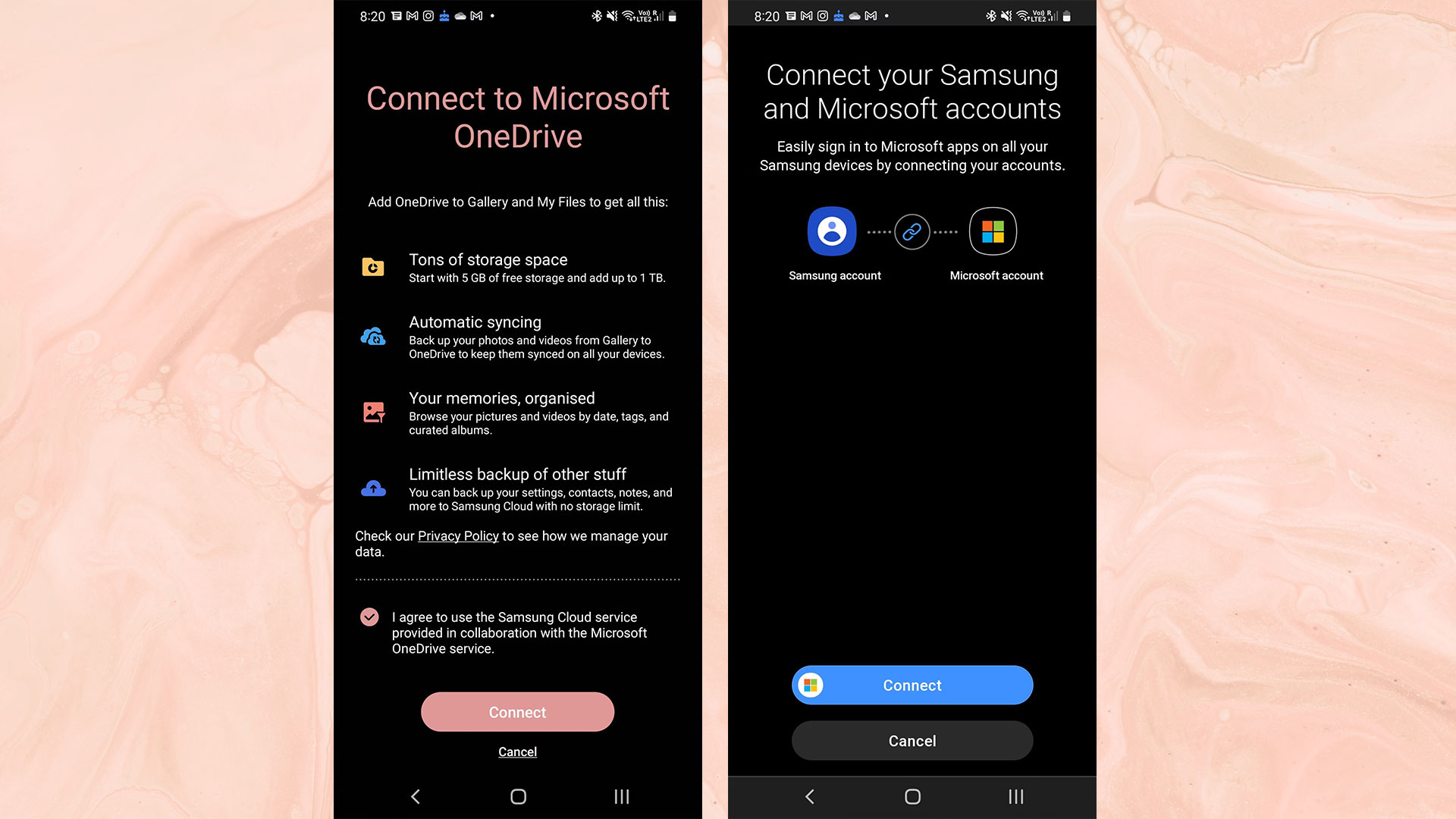 همگام‌سازی گالری سامسونگ با Microsoft OneDrive