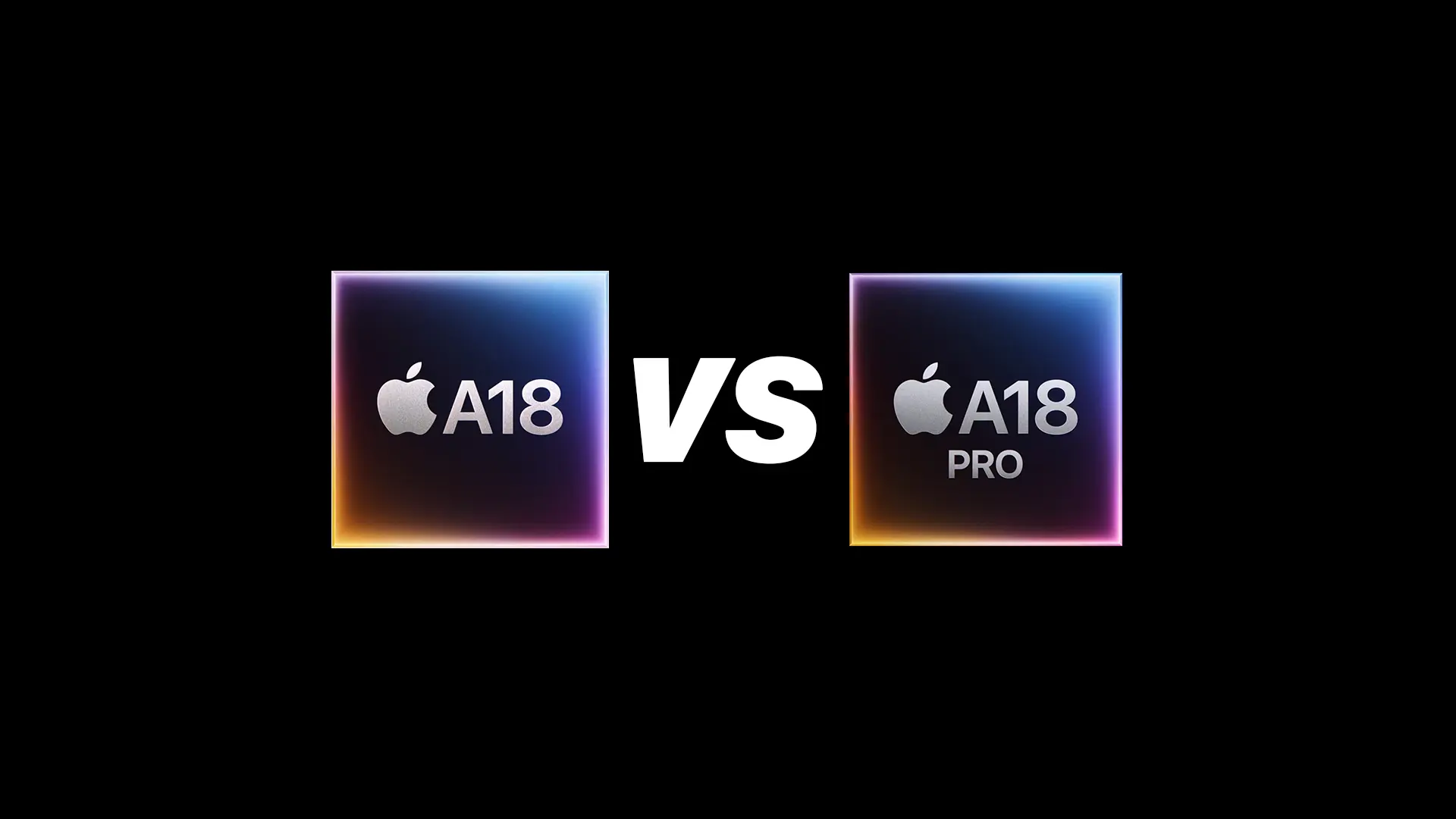 مقایسه تراشه A18 با A18 Pro