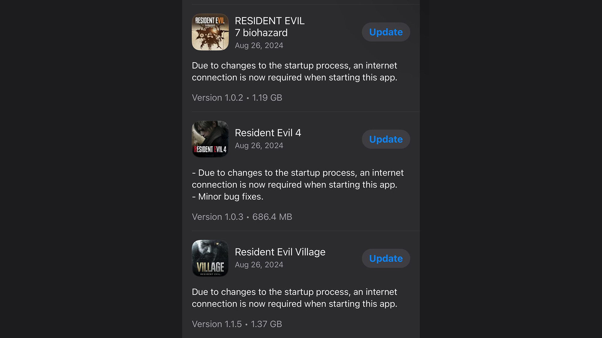 تجربه بازی‌های Resident Evil روی iOS