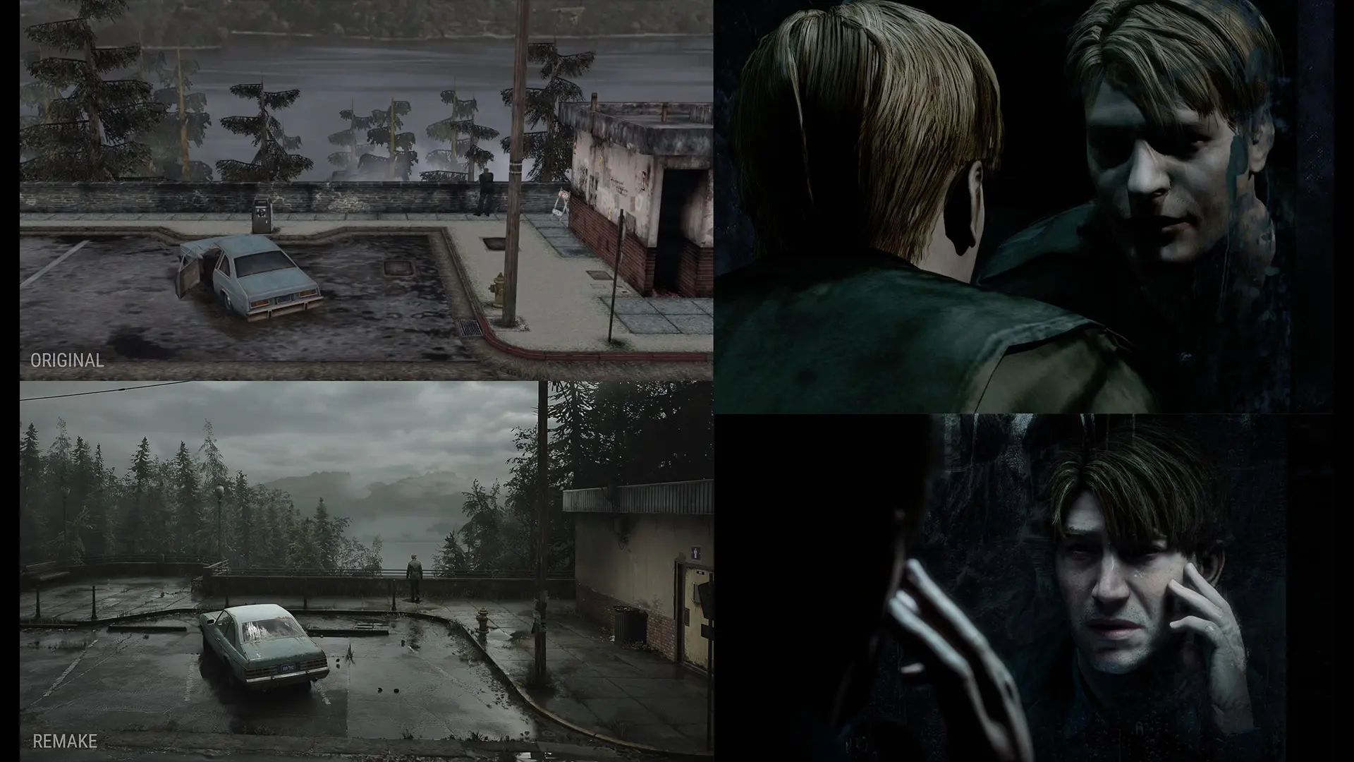 مقایسه Silent Hill 2 Remake