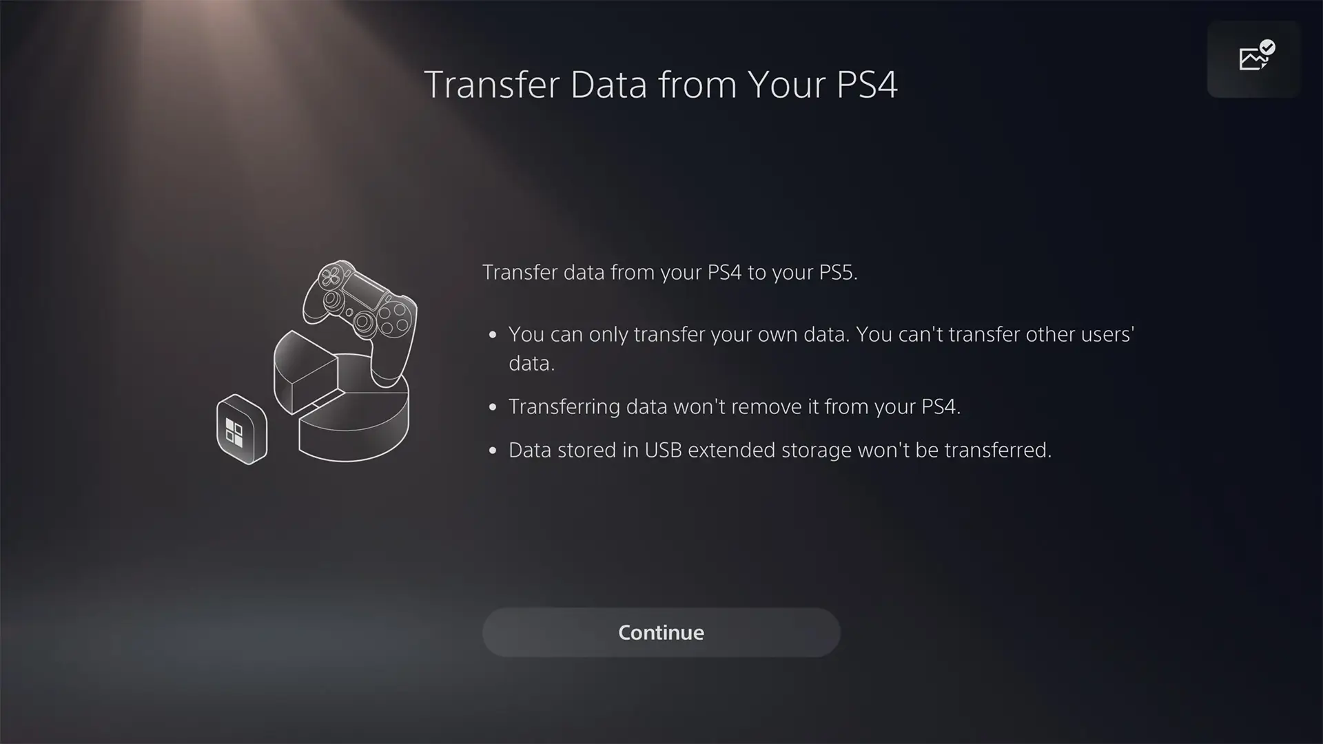 انتقال اطلاعات PS4 به PS5