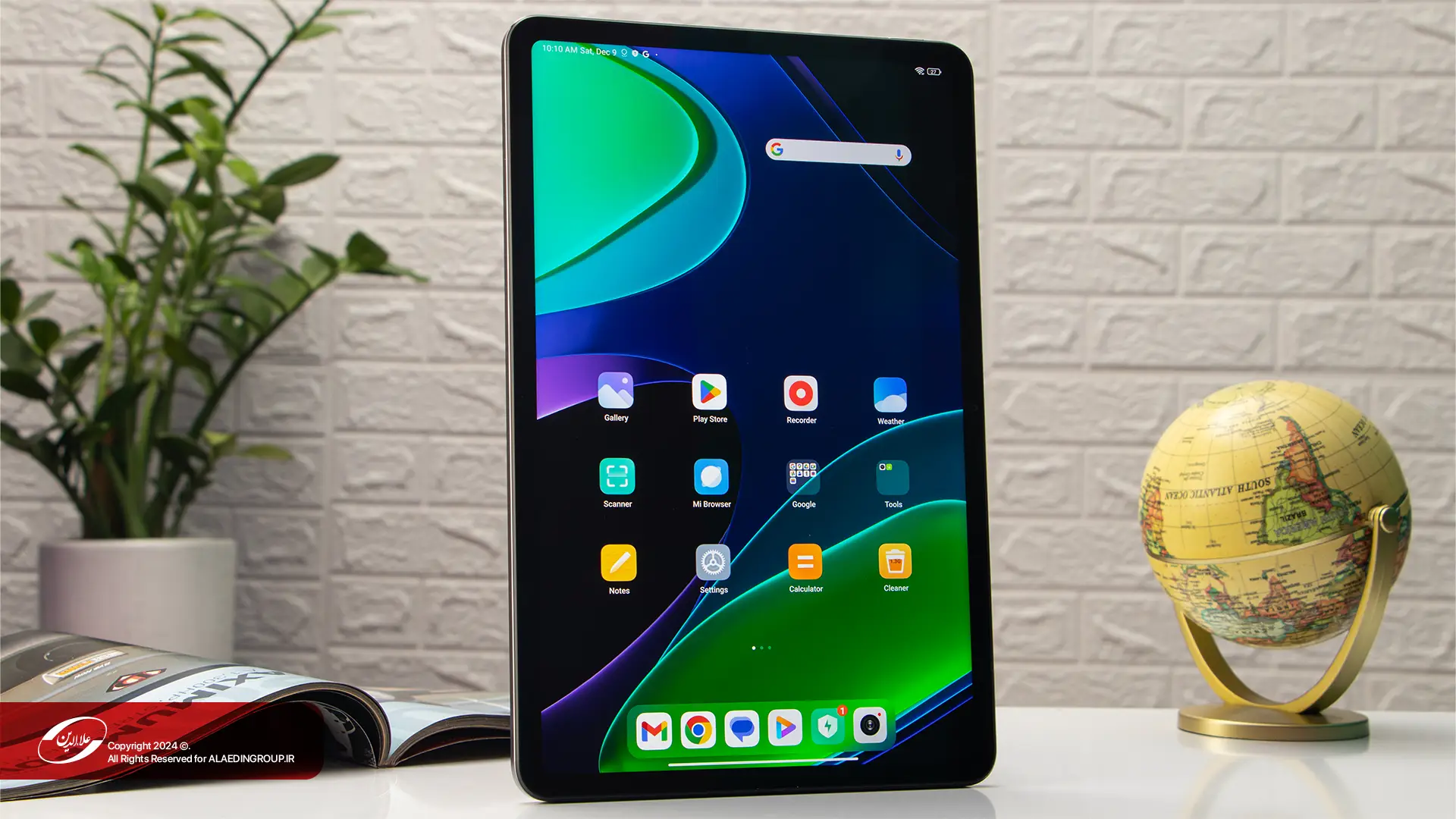 صفحه‌نمایش و اسپیکر تبلت Xiaomi Pad 6