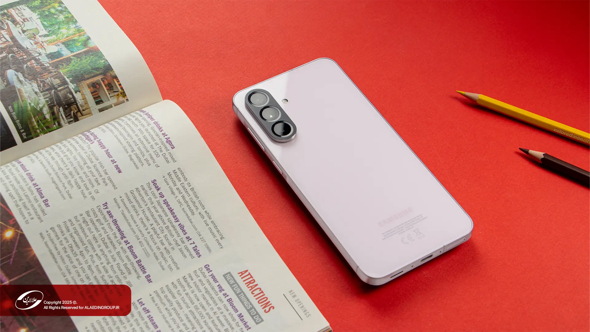 طراحی و کیفیت ساخت گوشی Samsung Galaxy A56