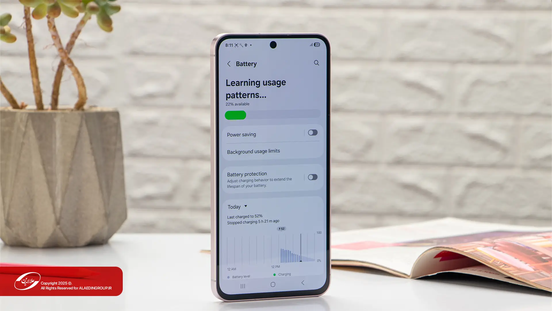 بانری گوشی Samsung Galaxy A56