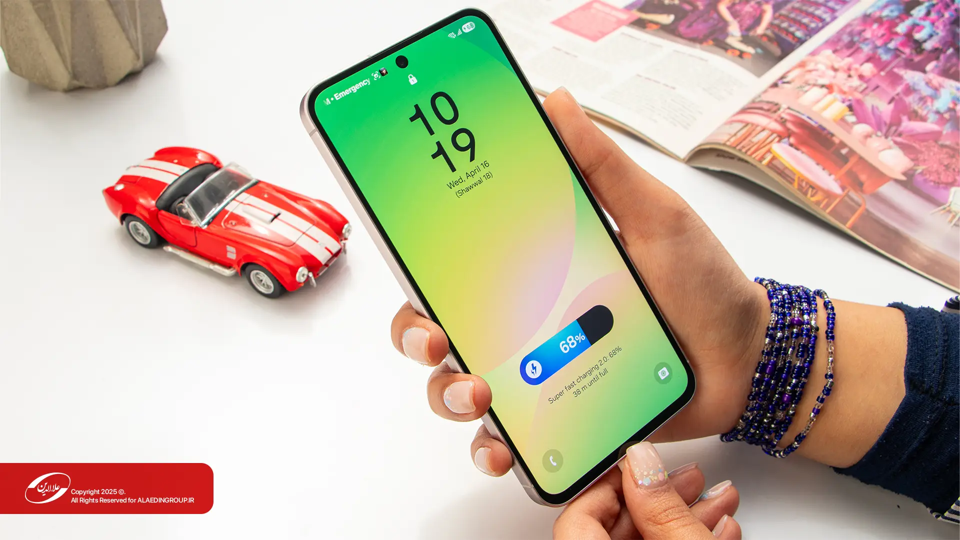 سرعت شارژ گوشی Samsung Galaxy A56
