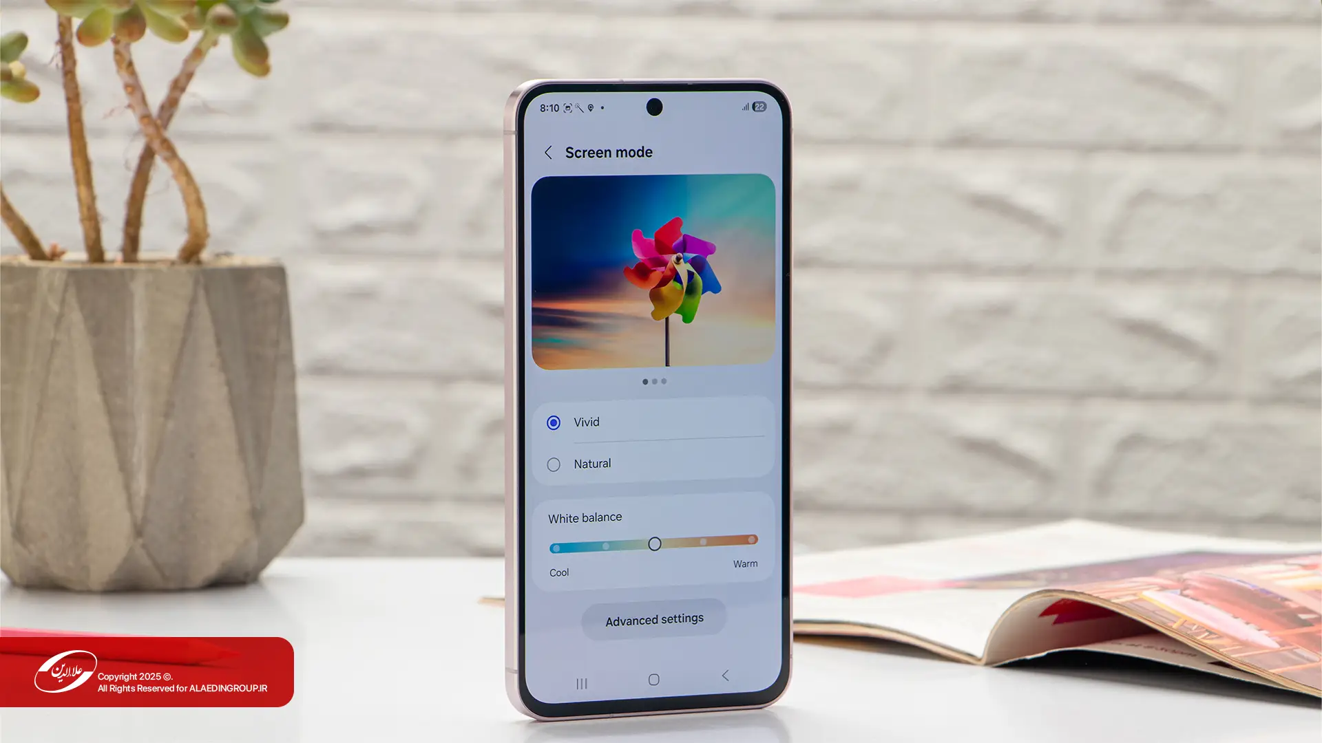 کیفیت صفحهنمایش گوشی Samsung Galaxy A56