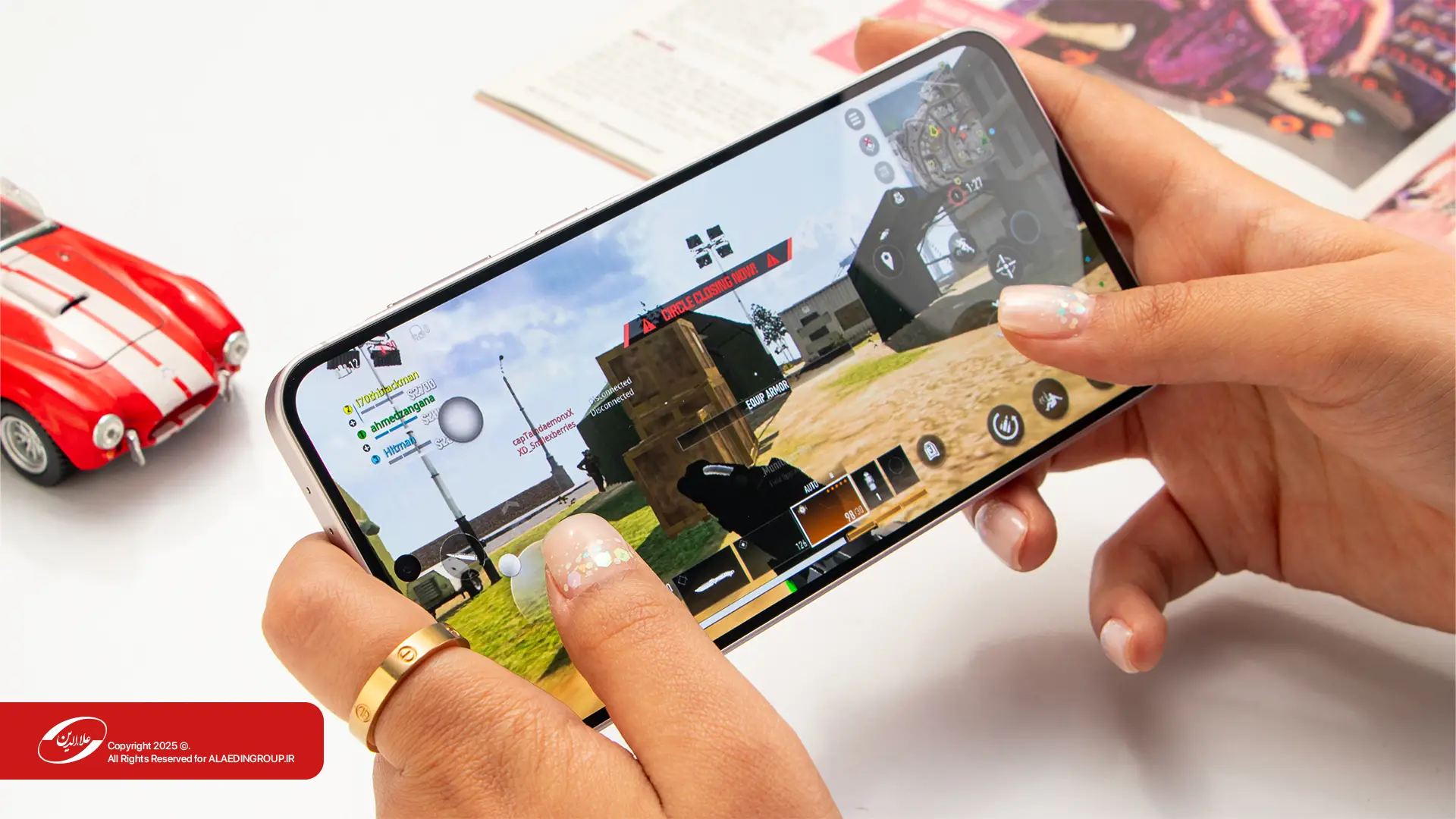 تجربه گیمینگ گوشی Samsung Galaxy A56