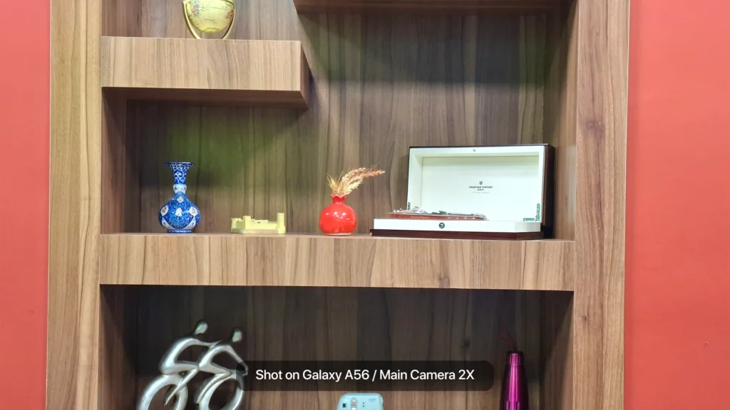 کیفیت عکس دوربین اصلی با زوم 2 برابری گوشی Samsung Galaxy A56