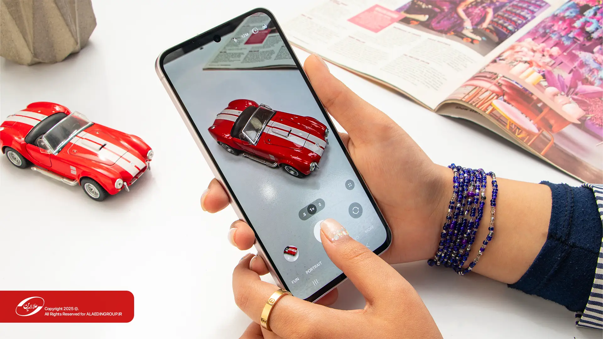 عکاسی با گوشی Samsung Galaxy A56