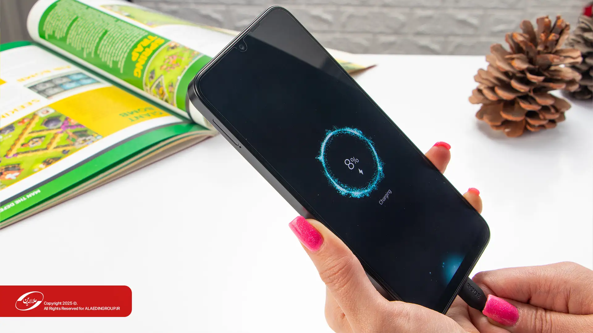 سرعن شارژشدن باتری گوشی ردتون E10