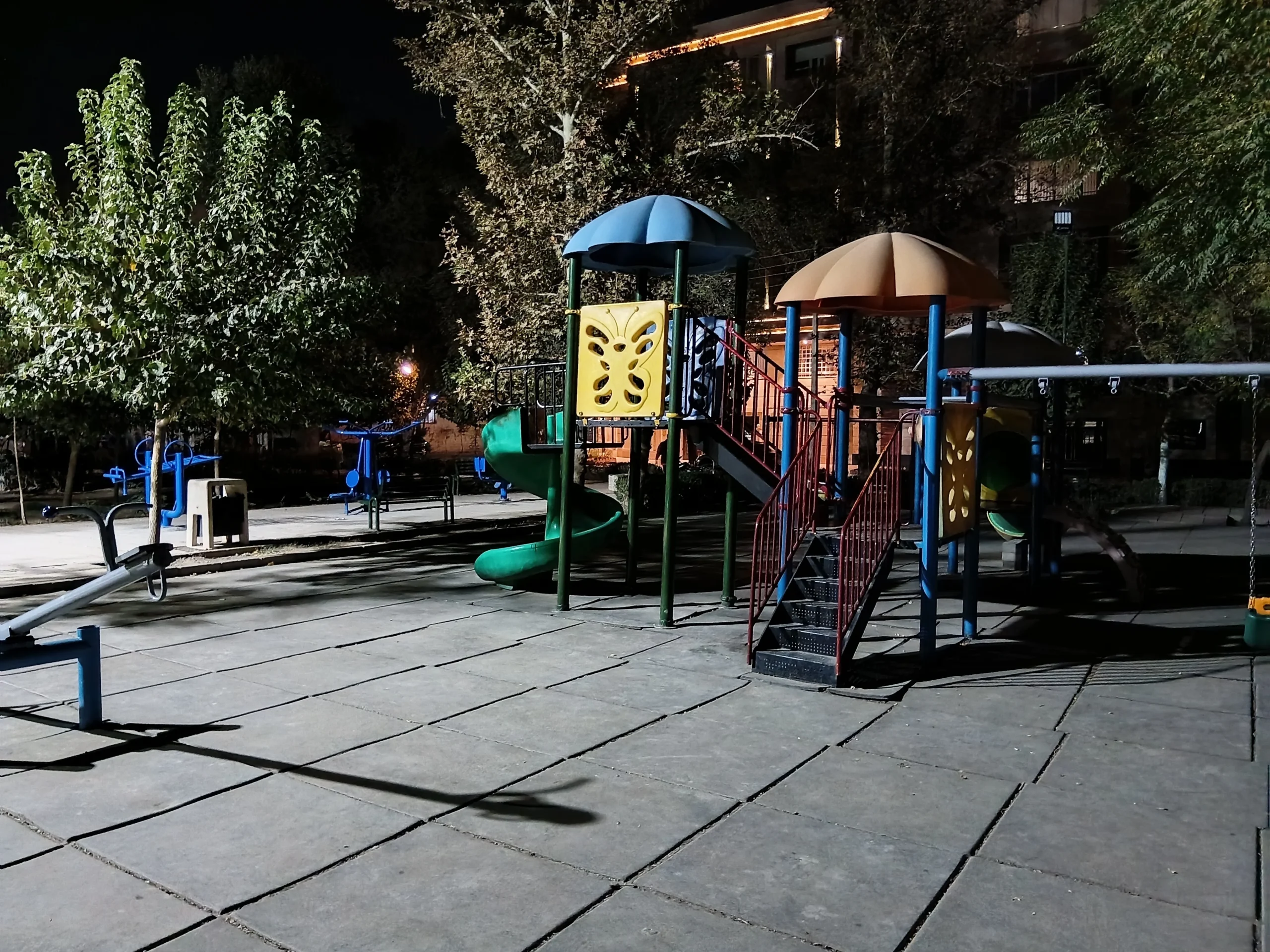 بررسی گلکسی A07؛ گام روبهجلوی کرهایها کیفیت عکس در شب گلکسی A07 زوم 1X