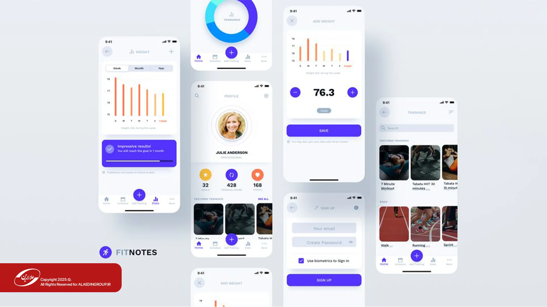 اپلیکیشن فیت‌نوتس