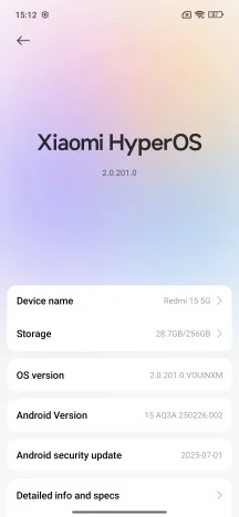 بررسی شیائومی ردمی ۱۵؛ اقتصادی، اما قدرتمند رابط کاربری و نرمافزار Redmi 15