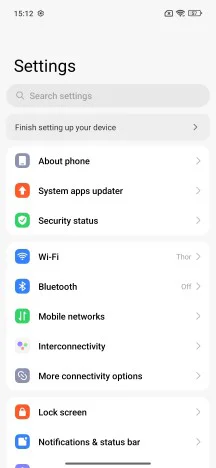 بررسی شیائومی ردمی ۱۵؛ اقتصادی، اما قدرتمند رابط کاربری ردمی ۱۵