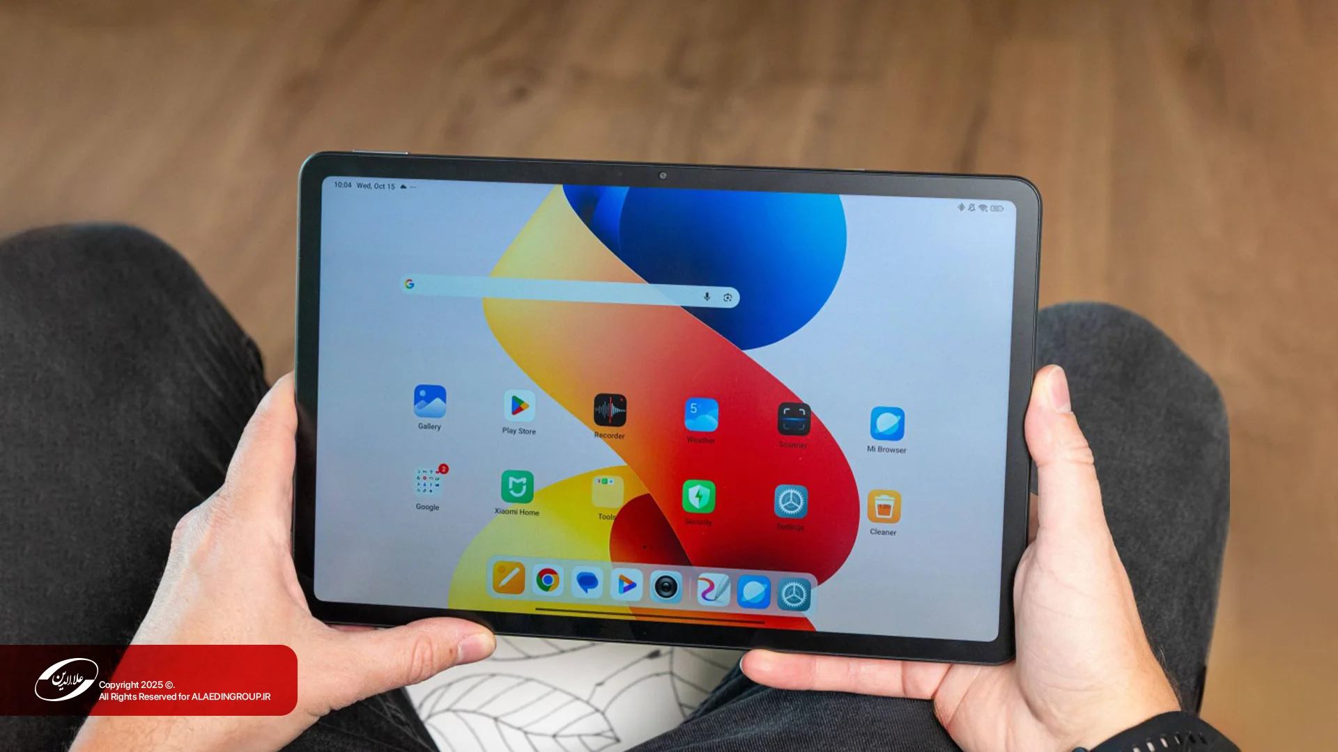 صفحه نمایش ردمی پد ۲ پرو