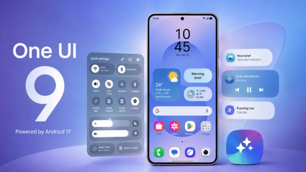 لیست گوشی‌های سامسونگ دریافت‌کننده One UI 9
