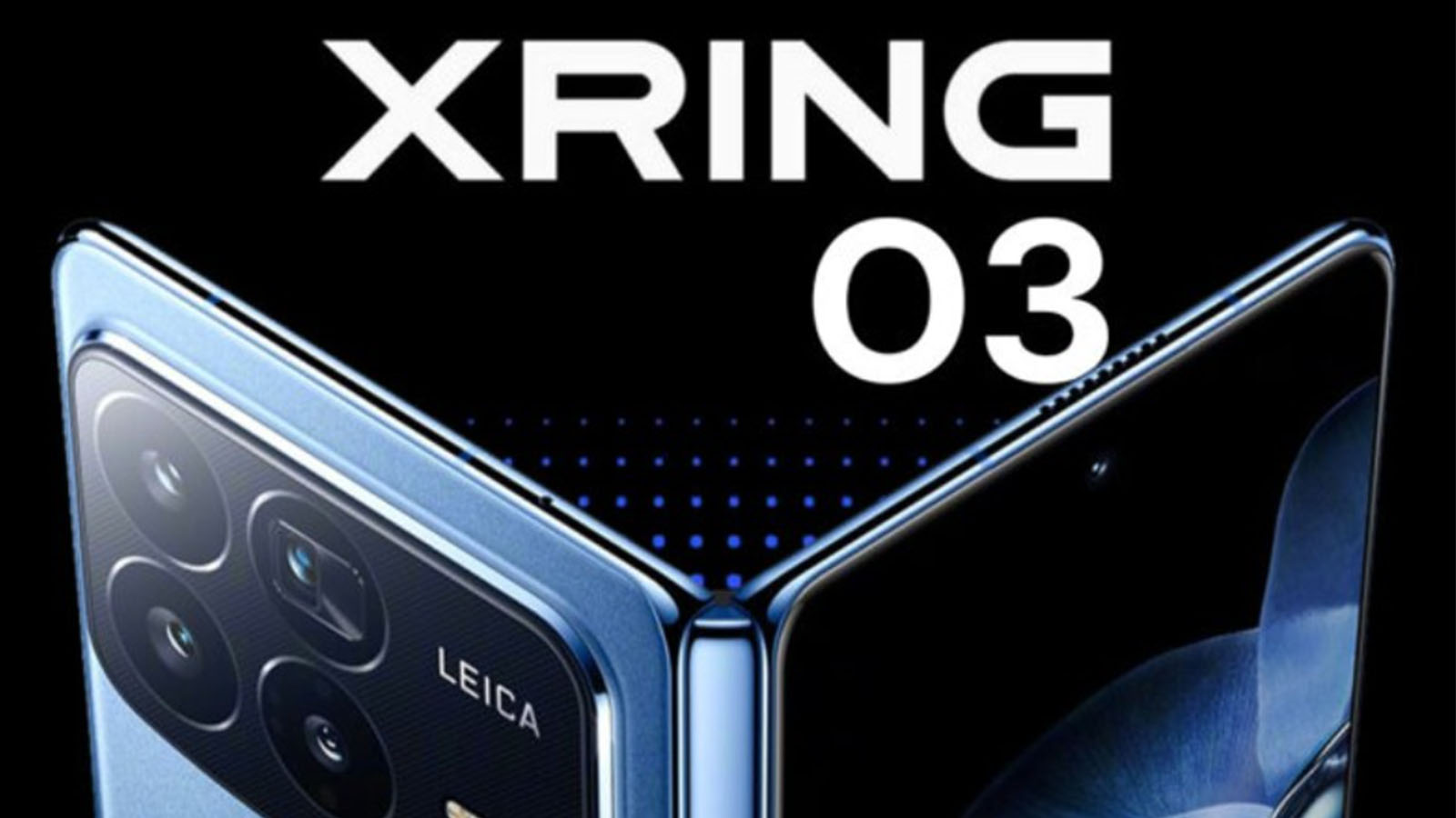 شیائومی ۱۸ فولد با تراشه Xring O3 معرفی می‌شود